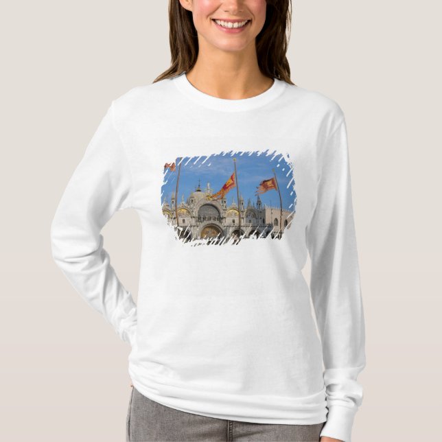 Italien, Venedig, St. Mark's Basilica in St. Mark' T Shirt (Framsida)