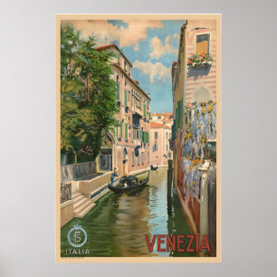 Italien Venedig Vintage Resa Poster