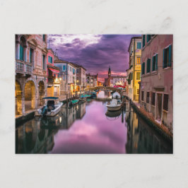 Italien Venedigkanal Vykort