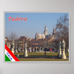 Italien - Venetien - Padova - Statues - Poster