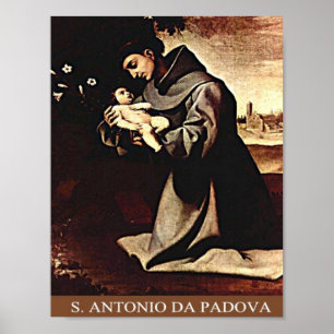 Italien - Venetien - Saint Anthony of Padua - Poster