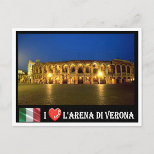 Italien - Venetien - Verona - Arena I Kärlek - Vykort
