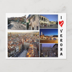Italien - Venetien - Verona - I Kärlek - Vykort
