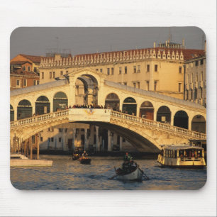 Italien, Veneto, Venedig, Canal Grande och Rialto Musmatta