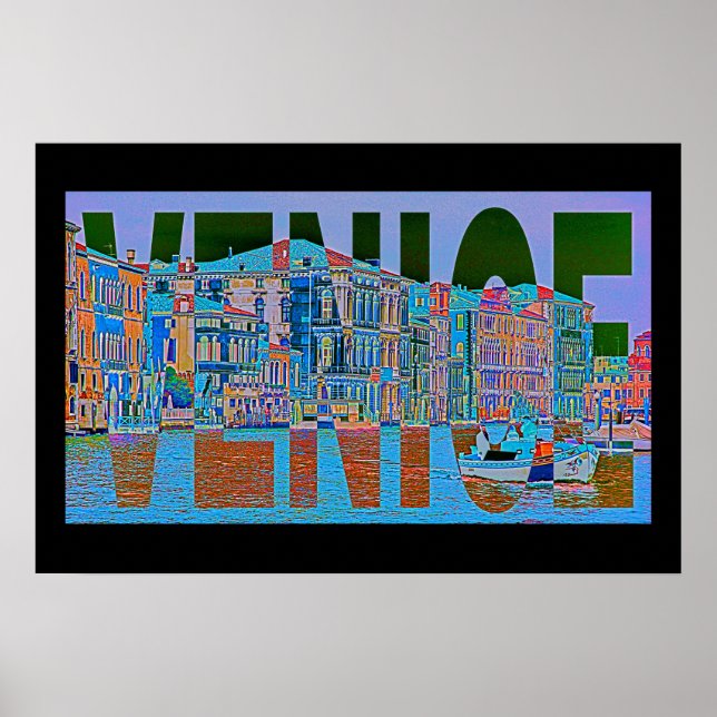 Italien venice affisch (Framsidan)
