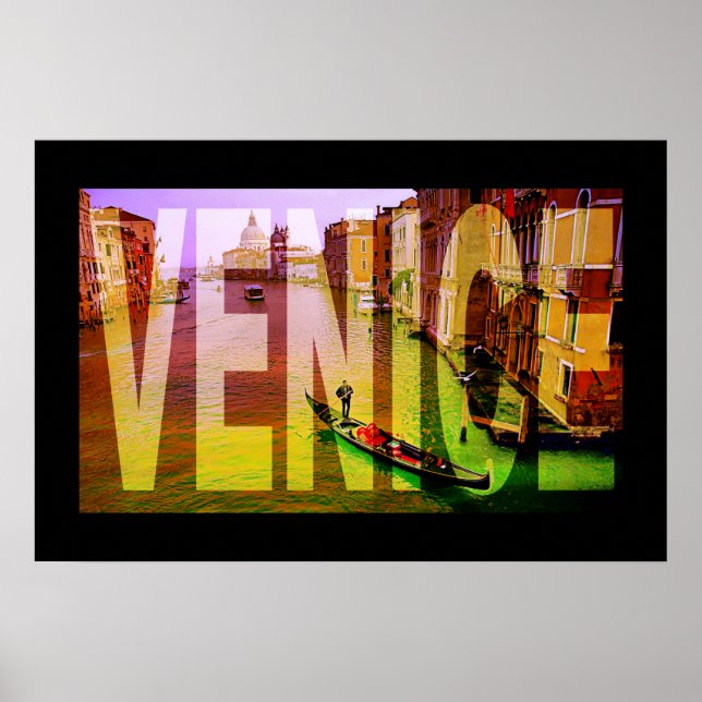 Italien venice affisch (Framsidan)