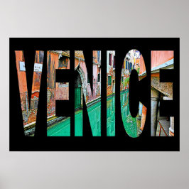 Italien venice affisch