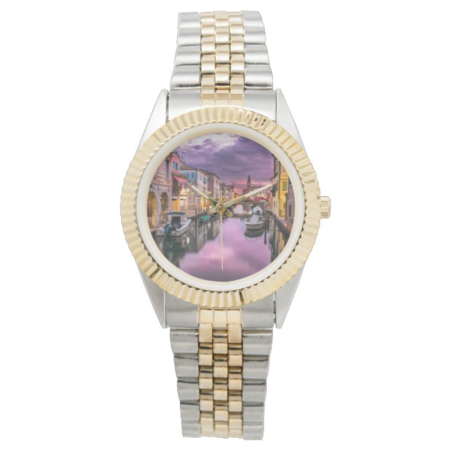 Italien Venice Canal eWatch Watch Armbandsur (Framsida)