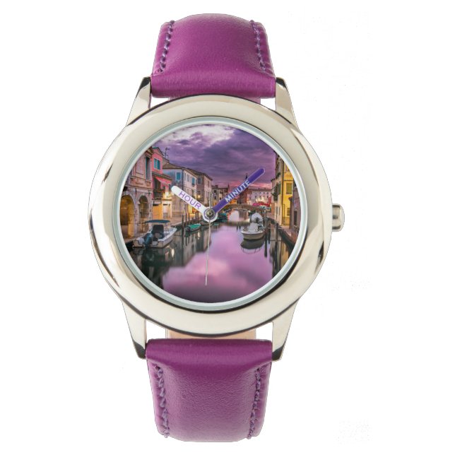 Italien Venice Canal eWatch Watch Armbandsur (Framsida)