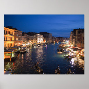 Italien Venice Grand Canal Poster