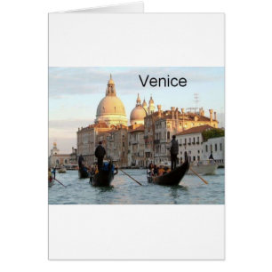 Italien Venice Grand Canal (St.K) Hälsningskort
