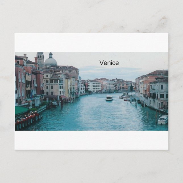 Italien Venice Grand Canal (St.K) Vykort (Framsida)