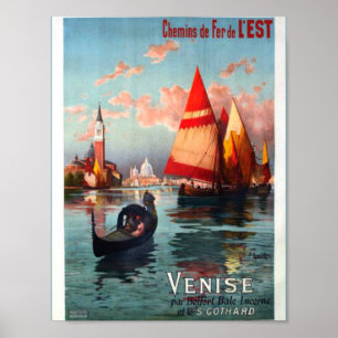 Italien Venice, vacker Poster