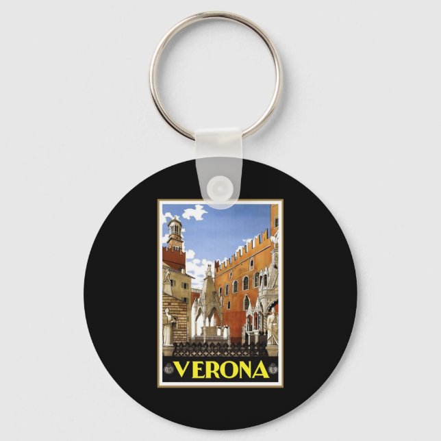 Italien Verona Nyckelring (Framsida)
