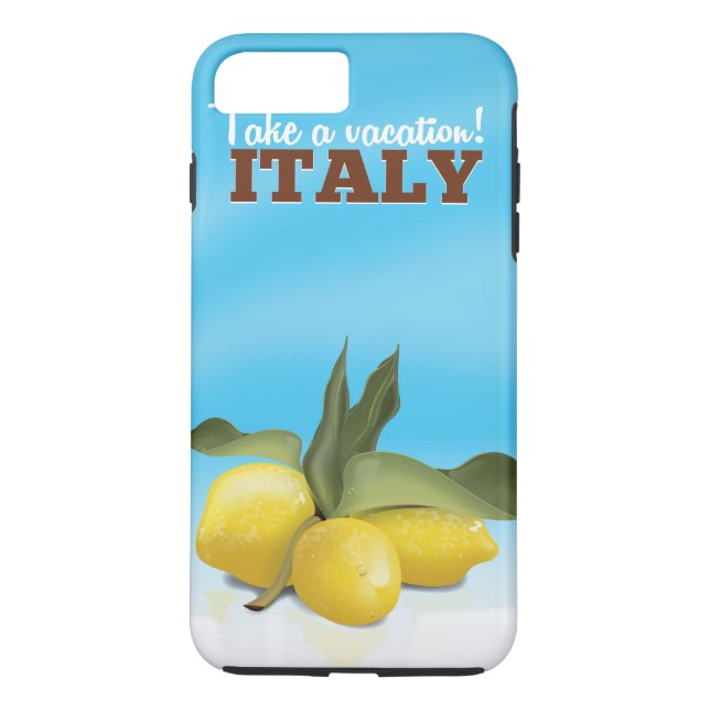 Italien vintage resemotiv Case-Mate iPhone skal (Baksida)