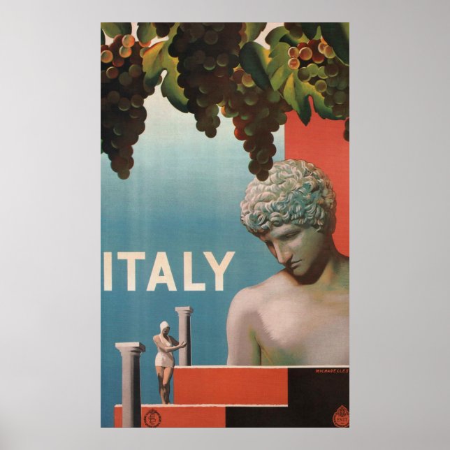 Italien Vintage resor Poster (Framsidan)