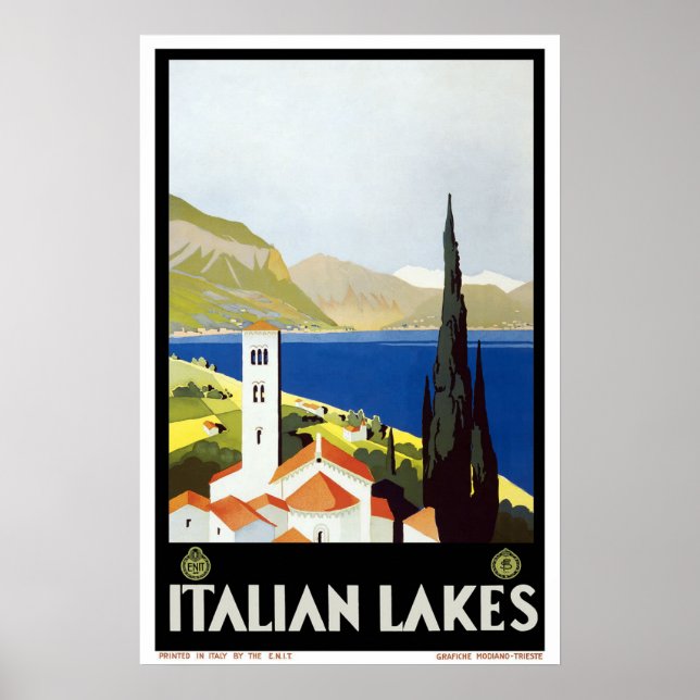 Italien Vintage resor Poster (Framsidan)