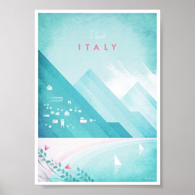 Italien Vintage resor Poster (Framsidan)