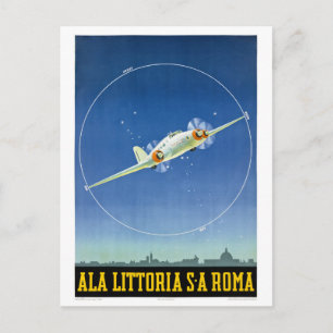 Italien Vintage resor Poster återställd Vykort
