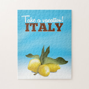 Italien vintage resor poster pussel