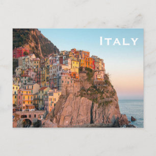 Italien Vintage Resor Turism Lägg till Vykort