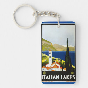 Italien vintage souvenirer nyckelring