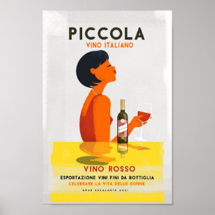 italien Vintage vin poster