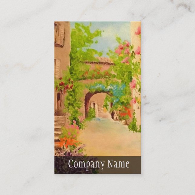 Italien Visitkort (Framsida)