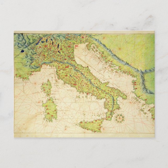 Italien Vykort (Framsida)