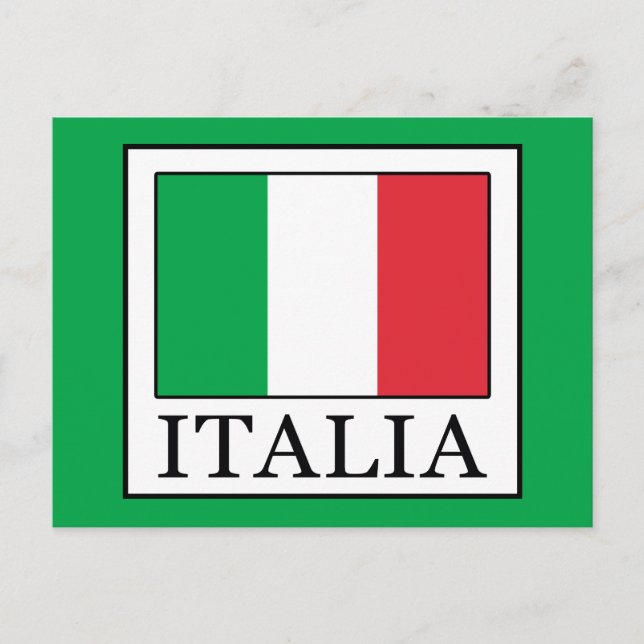 Italien Vykort (Framsida)