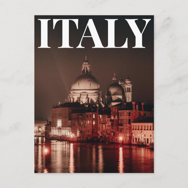 ITALIEN VYKORT (Framsida)