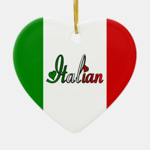 Italienare Julgransprydnad Keramik