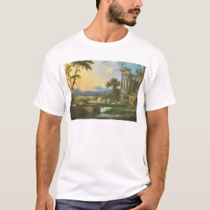 Italienare landskap med fördärvar t shirt