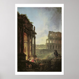 Italienare landskap poster
