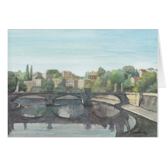 Italienare överbryggar hälsningskort