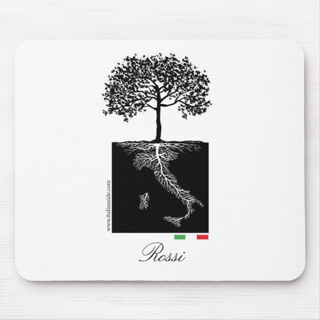 Italienare rotar Mousepad Musmatta (Framsidan)