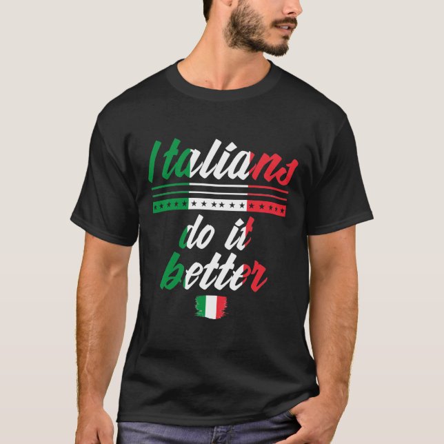 Italienare Tee (Framsida)