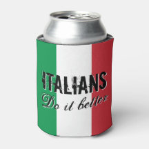 Italienarna kan göra det bättre med Italiens flagg