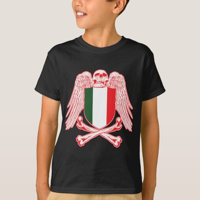 ItalienCrossbones Tee (Framsida)