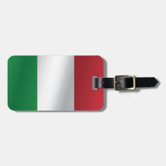 Italienflagga Bagagebricka