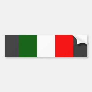Italienflagga Bildekal