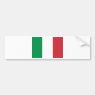 Italienflagga Bildekal