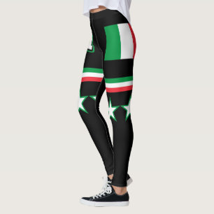 Italienflagga Leggings