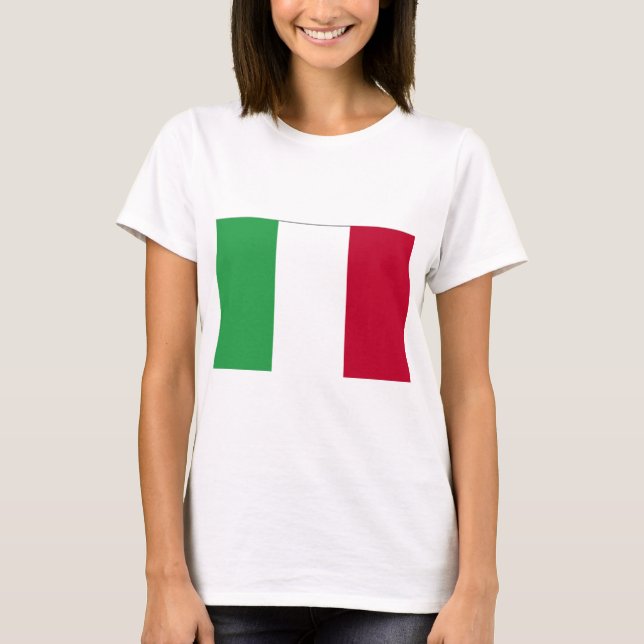 ITALIENFLAGGA TEE SHIRT (Framsida)