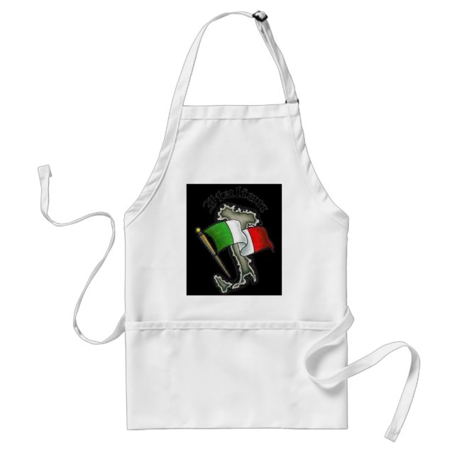 Italienförkläde Förkläde (Framsidan)