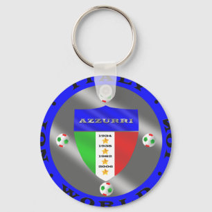 Italienfotboll Nyckelring