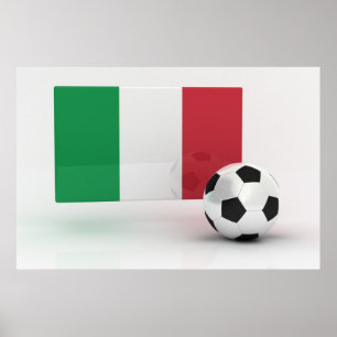 Italienfotboll Poster
