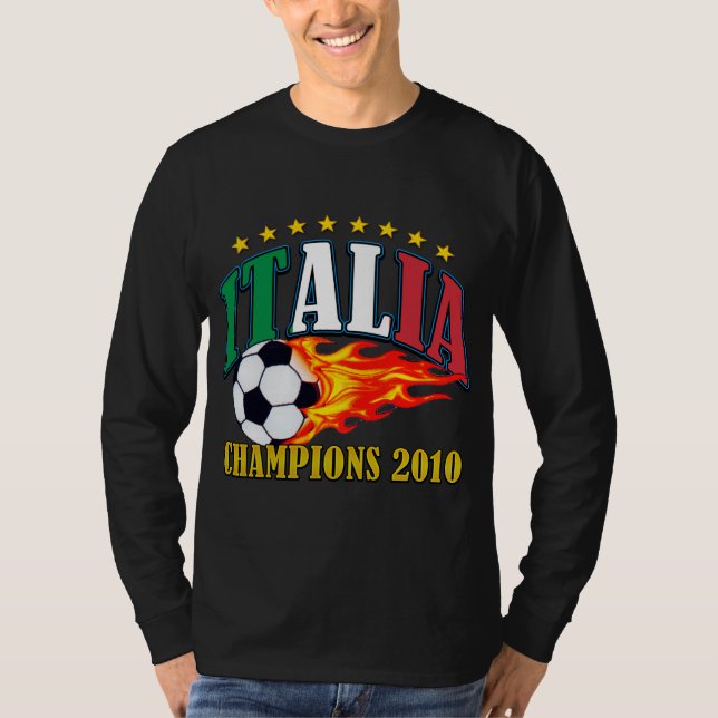 Italienfotboll T-shirt (Framsida)