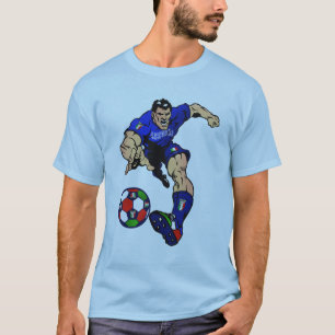 Italienfotboll Tee Shirt
