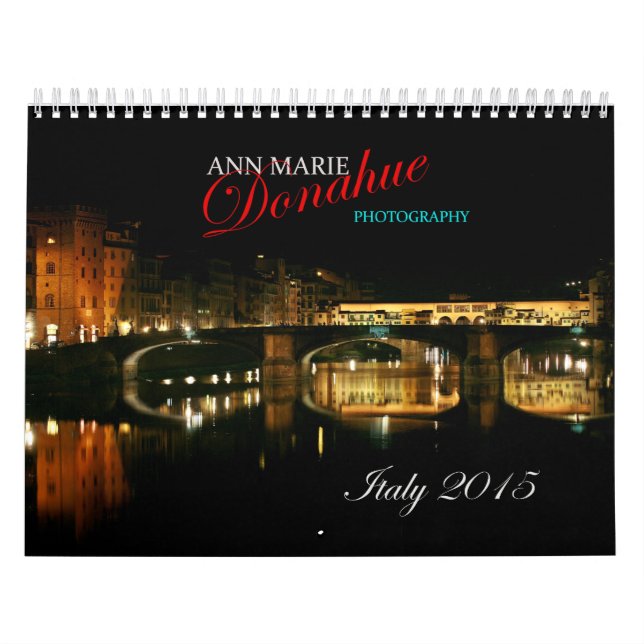 Italienkalender för 2015 kalender (Omslag)